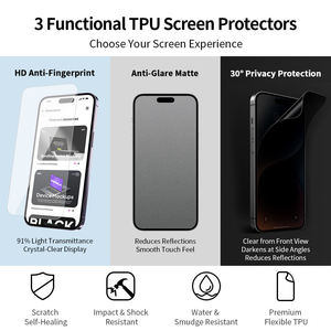 Protector de Pantalla para Teléfono <span class=keywords><strong>ProVan</strong></span>, Película de Hidrogel HD Transparente, Antiarañazos, Antihuellas, EPU, para Samsung S26 S25 Ultra - Product Image 3