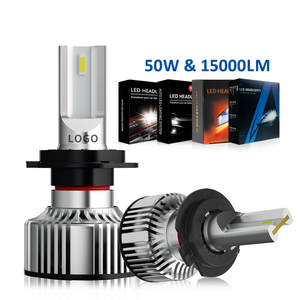 Kit LED per Fari Auto Aurora Design Brevettato 1+1, 12V, H4 H7, Canbus, F2 9005, 5700K, Fari LED per Auto - Product Image 1