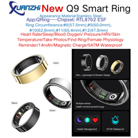 Anillo inteligente SHR 2025 para el cuidado de la salud, rastreador de Fitness GPS, frecuencia cardíaca, actividad del sueño, multideportes, anillo Q, anillo inteligente de Control de aplicación para