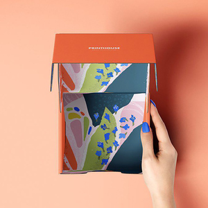 Tùy chỉnh in các tông sóng giấy quà tặng bao bì bưu phẩm vận chuyển hộp với logo cho doanh nghiệp nhỏ - Product Image 4