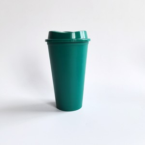 Nuovo stile solido 16oz PP tazze da caffè portatile Anti-caduta di plastica riutilizzabile tazze da caffè con coperchio latte tazze di tè bottiglie d'acqua - Product Image 4
