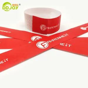 Cheap Tyvek Paper Wristband Disposable Tyvek Bracelets For Promotional Party