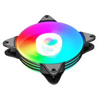 Vente en gros OEM RGB Fan 120mm CPU Cooler 12V ordinateur Gaming Case Cooling Fan With LED Light PC Fan télécommande pour PC case