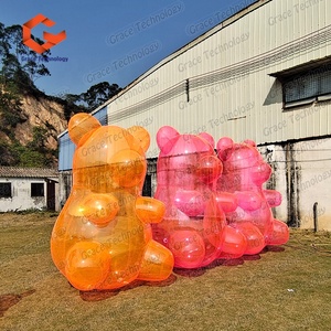 Orso Gonfiabile Trasparente Personalizzabile, Modello di Orso Gommoso Gonfiabile per Decorazioni Eventi - Product Image 2