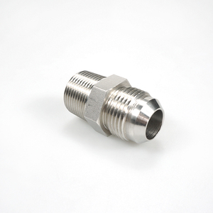 Adaptador de Tubo Hidráulico Macho JIC NPT de Acero Inoxidable de 37 Grados - Product Image 4