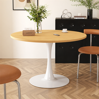 Table basse en bois durable au design nordique moderne - Meubles de salon pour usage domestique