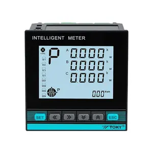 TOKY High Precision Programmable Power Measuring Instrument LCD Display Smart Power Meters