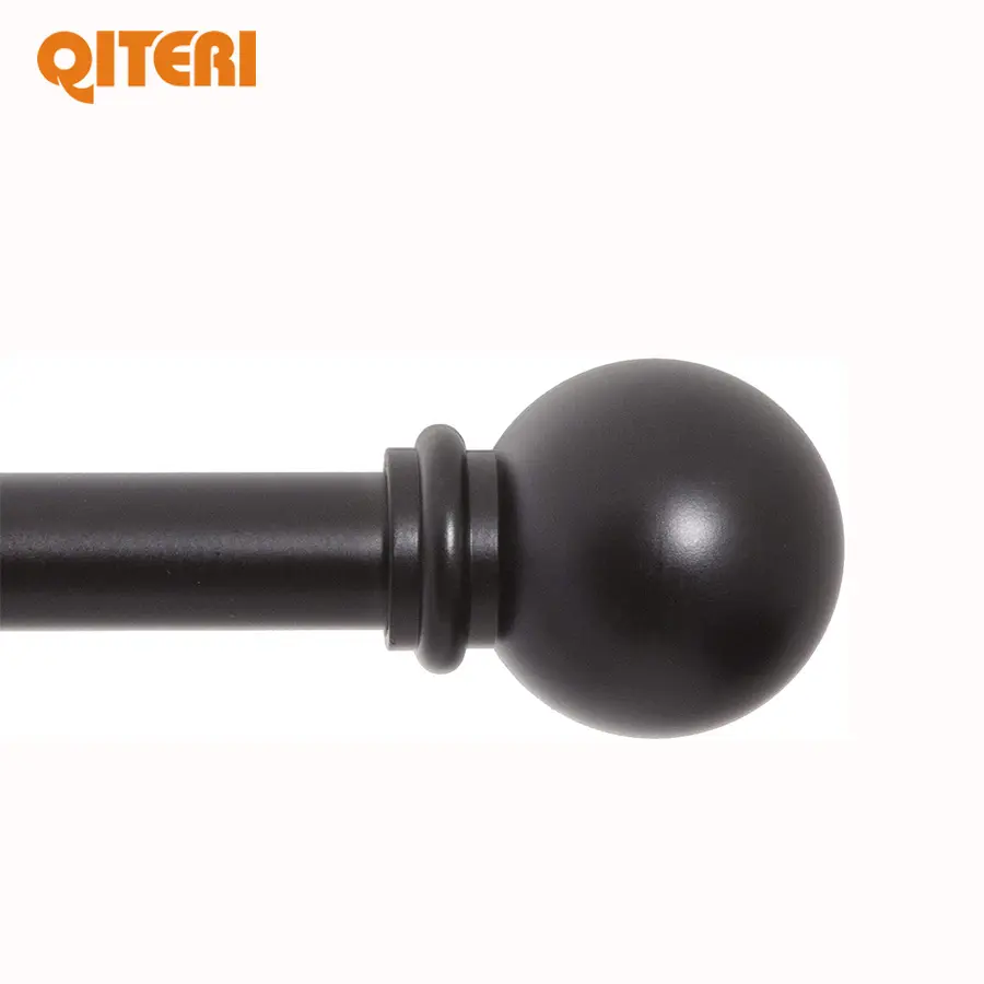 Manufacturer Promotion Wholesale Retractable Rods Resin Diamond Shape Curtain Rod Finial For Home Window