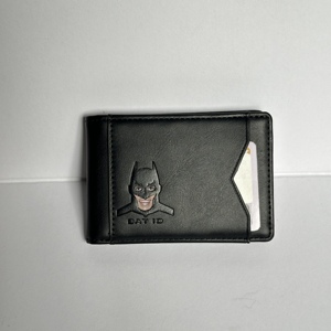 Portefeuille de travail court en PU, portable, fait main, avec impression numérique, motif super-héros <span class=keywords><strong>Batman</strong></span>, RFID, promotionnel - Product Image 4
