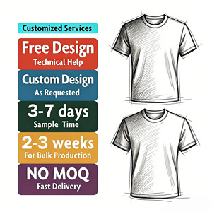 T-shirt pour homme en coton lourd à manches courtes et col rond, couleur unie, été, personnalisé, 230g - Product Image 4