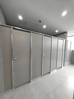 Cabinas de Baño Públicas de HPL de Alta Densidad Resistentes a Impactos