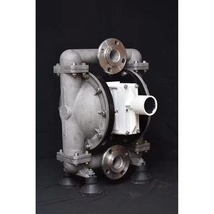 Pompe pneumatique à double diaphragme haute pression AOD 500 SST en acier inoxydable, sans joint, sans fuite, pour usage industriel pharmaceutique - Product Image 3