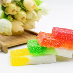 Yaratıcı dört renkli dondurma şekilli şekerleme meyve aromalı sakızlı şeker sopa üzerinde çocuklar için aperatif - Product Image 5