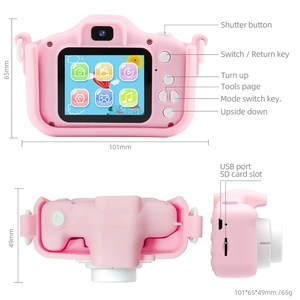 Cámara Infantil X5S Mini con Pantalla de 2', Lente Dual, 1080P, Diseño de Gato, Adorable Juguete, Cámara Digital para Selfies, Ideal como Regalo o Premio - Product Image 5