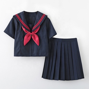 Uniformes scolaires coréens pour filles, Harajuku, vêtements japonais JK, ensemble de costume de marin, <span class=keywords><strong>uniforme</strong></span> de dessin animé, Costumes de Cosplay - Product Image 4