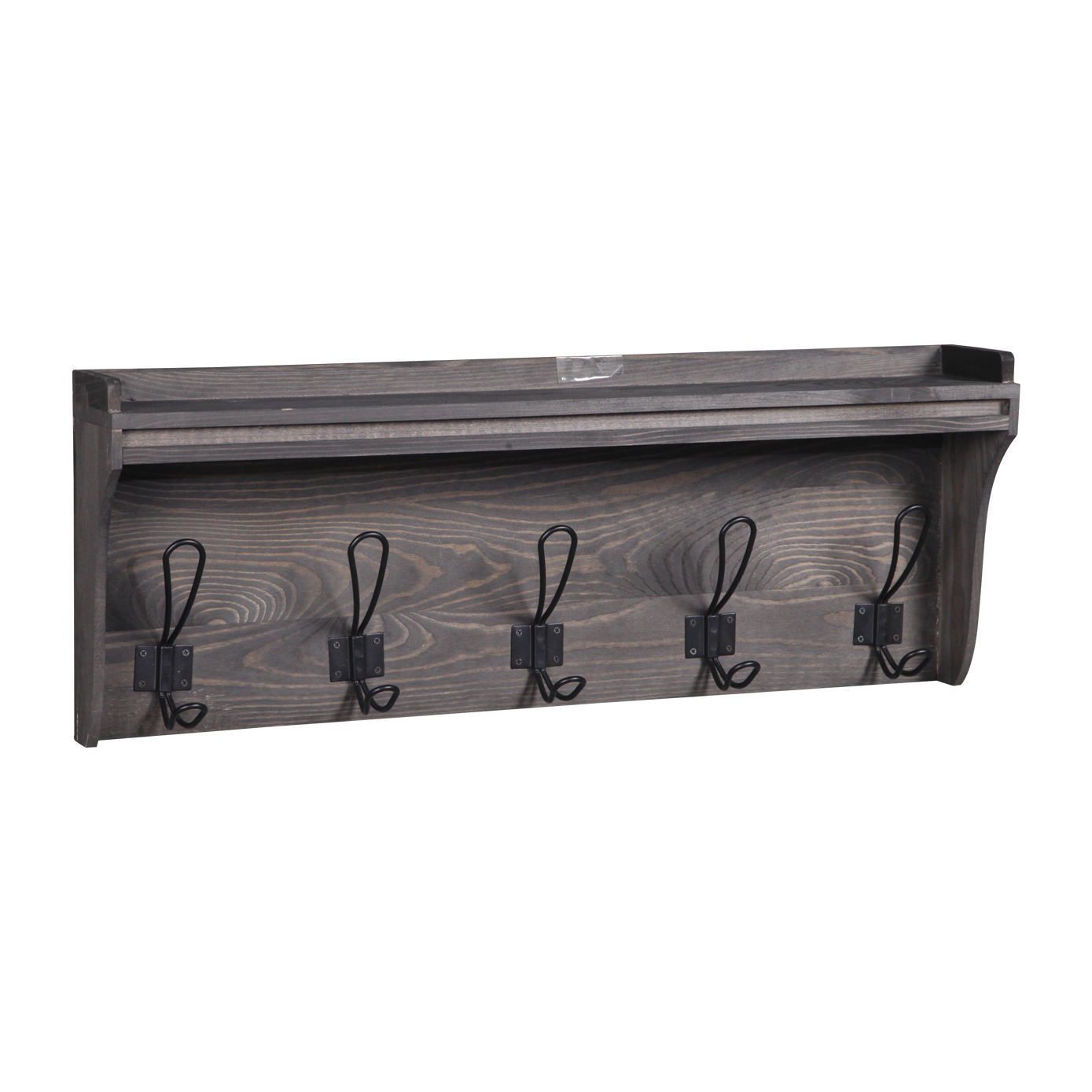 Деревянная полка для игрушек, настенные полки для ванной, кухни, спальни, полка для хранения с держателем для полотенец