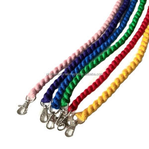 Correa para Mascotas Hecha a Mano con Diseño Personalizado, Colorida, de Algodón Redondo, para Perros Grandes, Cuerda para Caballos - Product Image 1