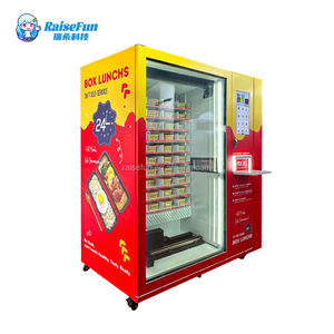 Factory Direct Smart Hot Food <strong>Vending</strong> <strong>Machine</strong> 24 Hours Self Service 21.5 Inch Touch Screen Fully Automatic Commercial Fast Meal - Product Image 2