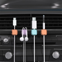 Organisateur de câble magnétique auto-adhésif Support de pince de fil sans clou de bureau avec boucle auto-enveloppante Crochets de nouveauté Produit