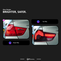 Ensemble de feux arrière modifiés pour BMW Série 3 E90 2009-2012, mise à niveau LED, feux arrière DRL, clignotants séquentiels