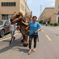 MCS-Cosplay gerçekçi Robot dinozor cadılar bayramı yetişkinler için kostümler