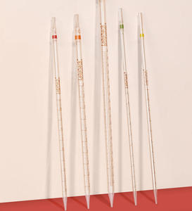 <span class=keywords><strong>Pipette</strong></span> en verre de marque d'anneau modèle de tube gradué 1630A/1630B inspection de qualité passée ligne de marque unique de laboratoire 1 - Product Image 1