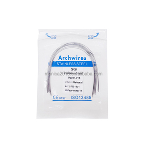 Tandheelkundige Producten Eivormig Vierkant Orthodontie Draaddraad Ss Draad Voor Beugels Tandheelkundige Roestvrijstalen Ronde Draad - Product Image 5