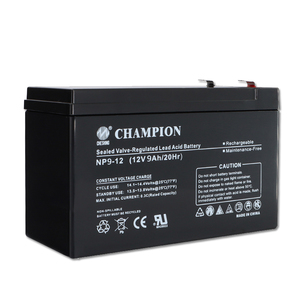แบตเตอรี่แบบชาร์จได้ 12V9Ah ชนิดตะกั่วกรด VRLA สำหรับอุปกรณ์สื่อสาร - Product Image 3