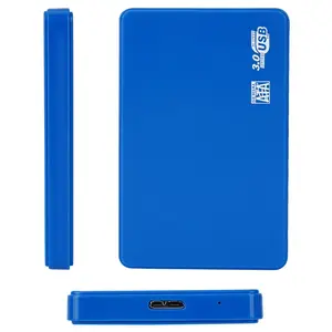 Blue 2.5 Inch 2.5" USB 3.0 External Hard Drive Case SATA III 6Gbps HDD SSD Box USB 3.0 Mobile Disk External Enclosure Caddy Case