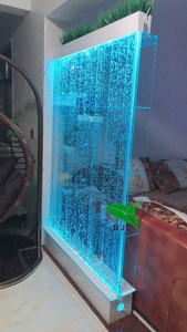 Estante Expositor Hecho a Medida Mueble Pared de Burbujas de Agua Brillante con LED Gabinete de <span class=keywords><strong>Bar</strong></span> Acrílico Estante para Vinos - Product Image 4