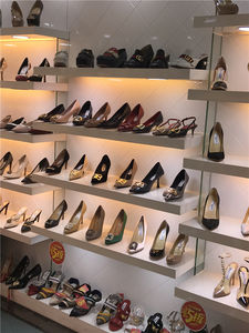 Новое поступление, Женская 2020 Свадебная обувь на высоком каблуке, без застежки, стелька из натуральной кожи, дышащая летняя стильная обувь в коробке - Product Image 4