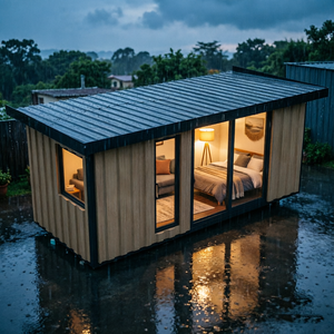 Casas Pequeñas <span class=keywords><strong>para</strong></span> <span class=keywords><strong>Vivir</strong></span> en Patio o Jardín, Diseño Compacto, Materiales Resistentes y Montaje Rápido - Product Image 1