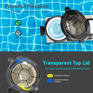 Pompe de piscine enterrée auto-amorçante J07508 1.5HP Jade à prix de gros pour la circulation de l'eau de piscine - Product Image 2