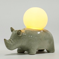Lampe en forme d'animal en céramique antique populaire de Offre Spéciale LED avec le style de cheval pour l'usage à la maison d'intérieur