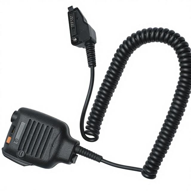 KMC-25 Shoulder Mic with Speaker for  Kenwood TK480 TK385 TK2180 TK3140 TK3185 Two-Way Radio A2624