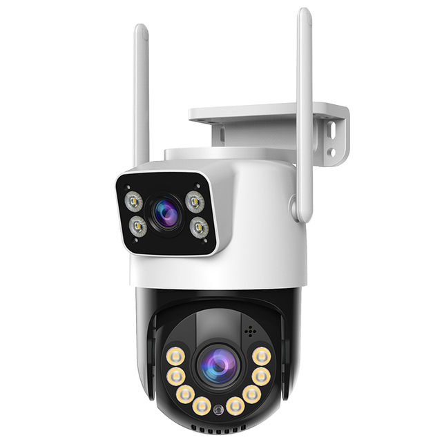 PIX-LINK Wholesale Real Dual Lens Wifi Camera Security Camera  2MP Indoor Home Motion Detection WiFi Camera IP Network Cam