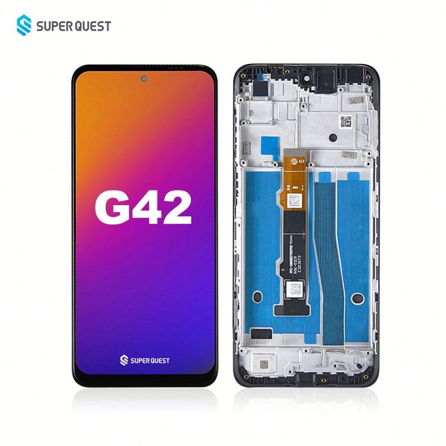 SOL Quality Super Quest Brand Original Mobile Phone Display Lcd Screen Replacement for Motorola Moto G42
