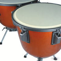 Marching Percussion Instruments Marching Timpani Drum Chamber Adjustable Height Hydraulic Foot Pedal Cowhide Drum Heads Double