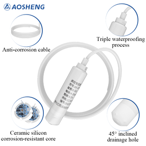جهاز إرسال مستوى السوائل الهيدروستاتيكي ذو الغشاء البعيد المبطن بالتفلون بدقة 0.5% - Product Image 1