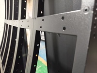 Structure de panneau d'affichage incurvé en tôle pour mur vidéo personnalisé, fabrication sur mesure, boîtier d'affichage LED extérieur