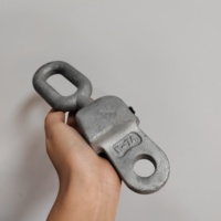 Prix usine galvanisé à chaud W-7A W-7B douille chape douille oeil Q-7 QH-7 boule oeil U-7 U manille