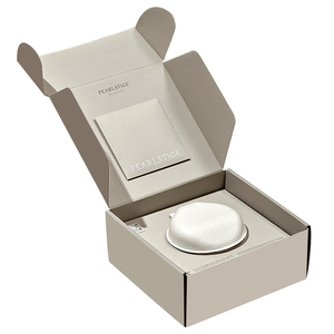 Customized Jewelry Packaging Gift <strong>Box</strong> Book Shaped Flip <strong>Box</strong> Customized <strong>Silver</strong> Hot Stamping Process Production - Product Image 1