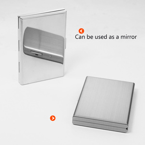 Ví đựng thẻ tín dụng và thẻ tên bằng kim loại nhiều màu, chống RFID, có sẵn trong kho - Product Image 4