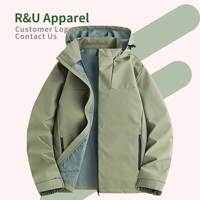 Vestes pour hommes, veste en polaire d'hiver de haute qualité pour hommes, veste coupe-vent imperméable pour l'hiver