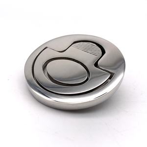 De acero inoxidable pulido 316 anillo de elevación rasante manija Marina aparejo Barco de vuelta a escotilla pestillo - Product Image 1