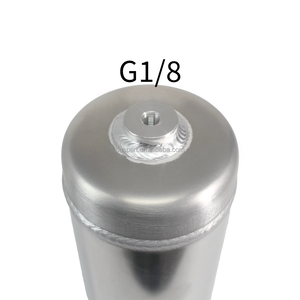 Premium 3L Aluminium Lufttank für industrielle Kompressor teile 360mm x 104mm G1/8 Anschluss 145 PSI Al5052 für Luftfederung Airbrush - Product Image 3