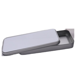 Cookie Tin Box DIY Gift Printing Iron Box Rectangle Factory Sale Packaging Candy Sweets Iron Cookie Sublimation Tin Box