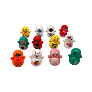 Mini Tumbler Fidget Toy for Capsule Roly-Poly Wobbling Promotion Gift Toy for Kids