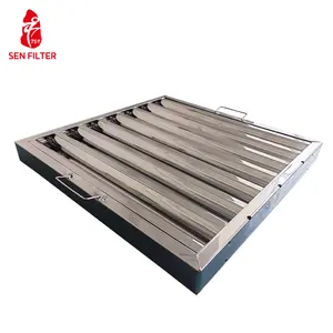 High Quality Kitchen Cooker Hood Grease Baffle Filter Aluminum Baffle Grease Filters