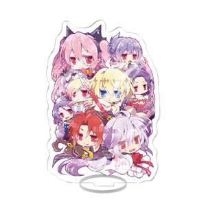 พวงกุญแจอะคริลิกอนิเมะ รูปยูอิอิจิ ทาคาโจ ชิโนะฮะ ฮิยามะ จาก 'The Testament Sister New Devil' แบบใสสองด้าน - Product Image 3